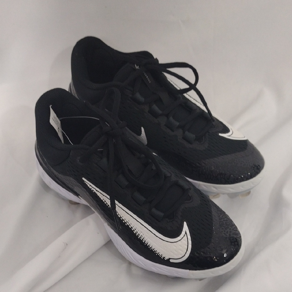 NWOB Nike Alpha Huarache Elite 4 Low profile Size Men 7/Women's 8.5 Cleats